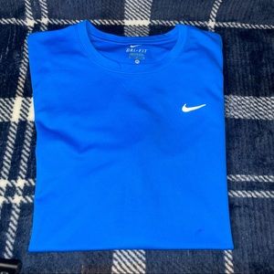 Mens XL Blue Nike Dri Fit Shirt